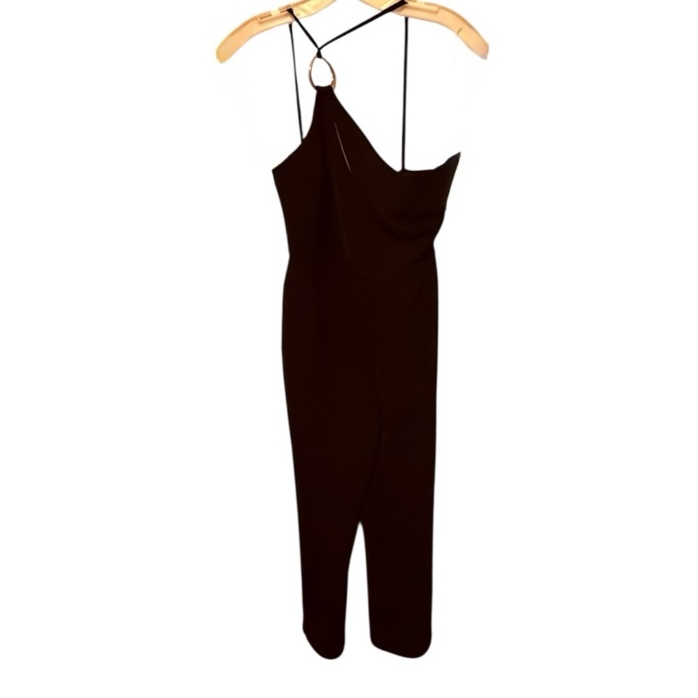 Line and Dot Vaughn Black Jumpsuit nwt